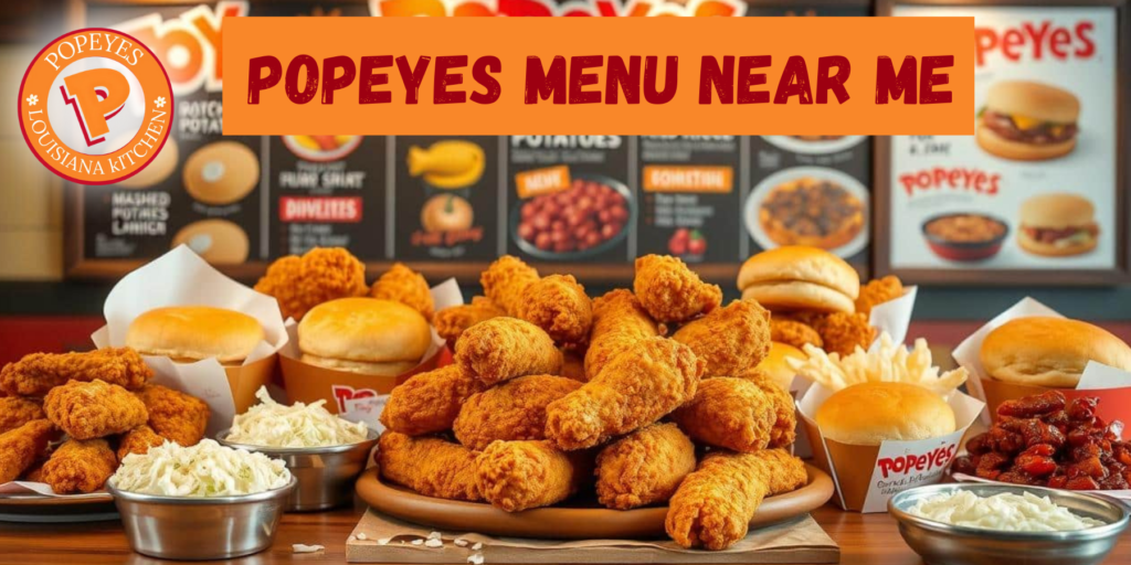 Popeyes Menu Near Me