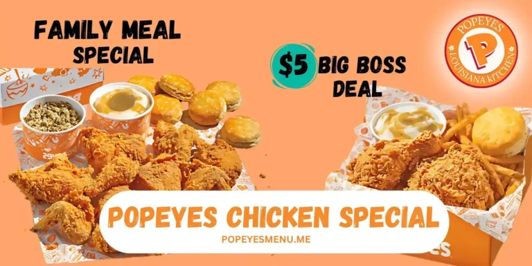 Popeyes Chicken Special