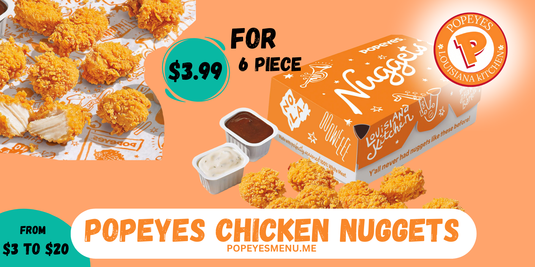 Popeyes Chicken Nuggets