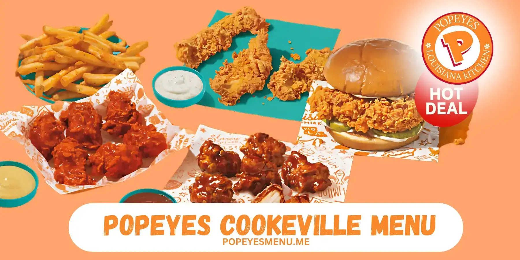 Popeyes Cookeville menu