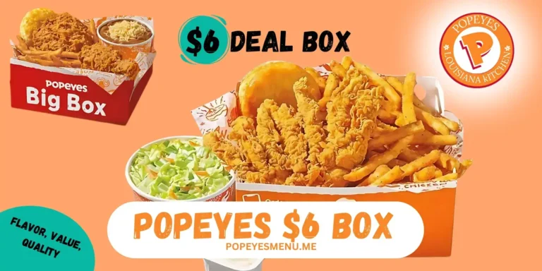 Popeyes Big Box $6