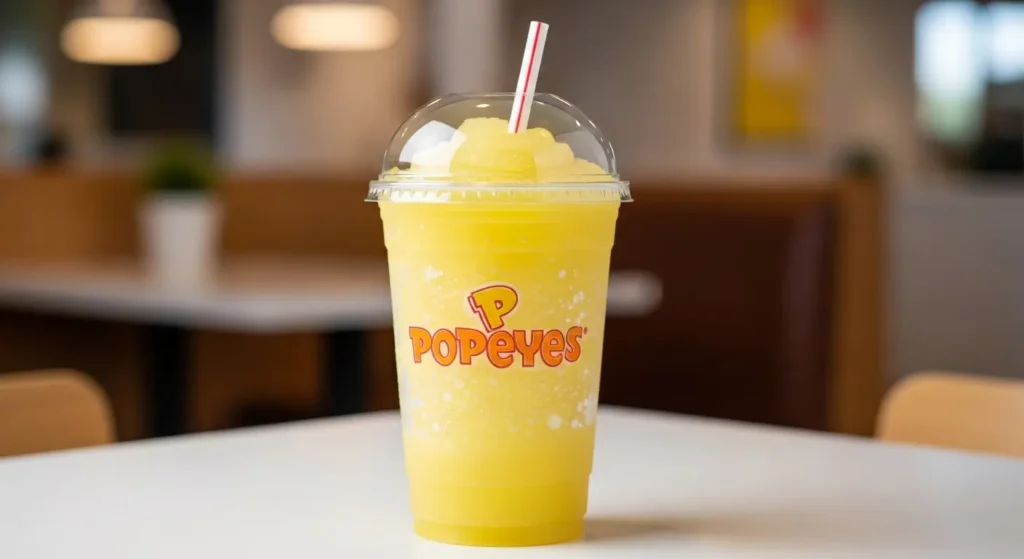 Popeyes Drinks Menu