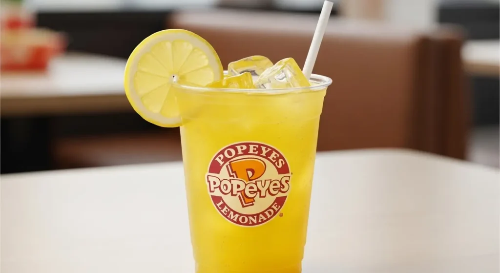 Popeyes Drink Menu