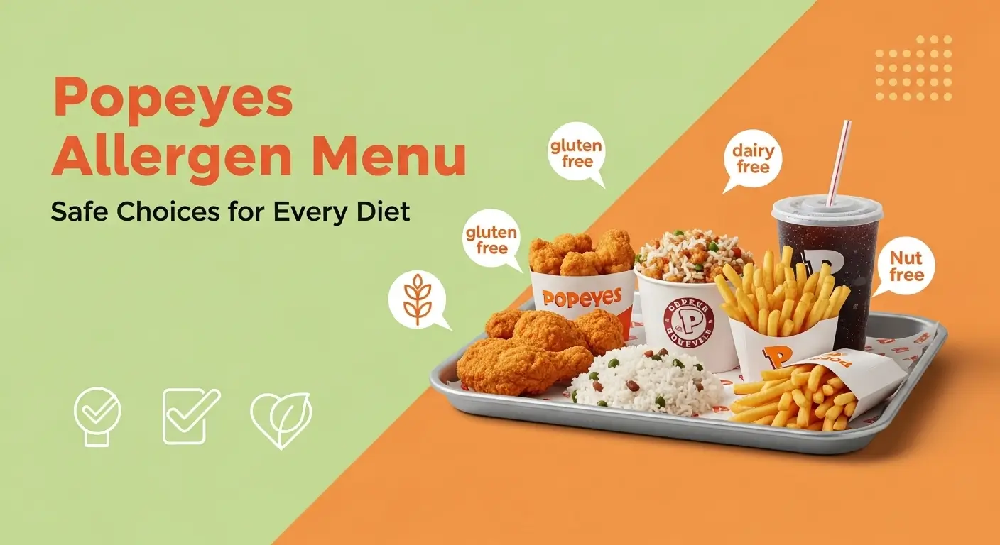 Popeyes Allergen Menu