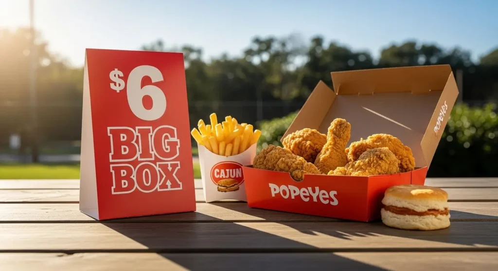 Popeyes Big Box $6