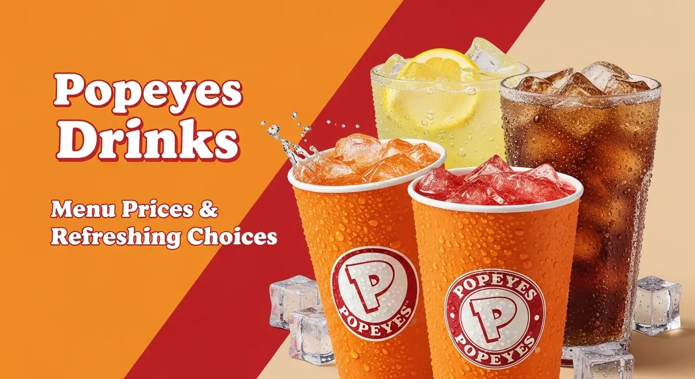 Popeyes Drinks Menu