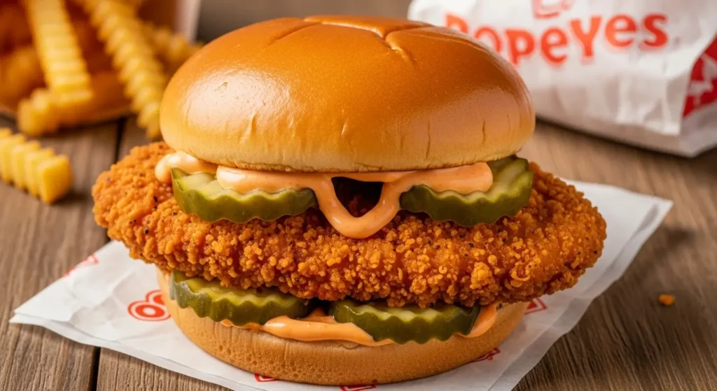 Popeyes Turkey Menu