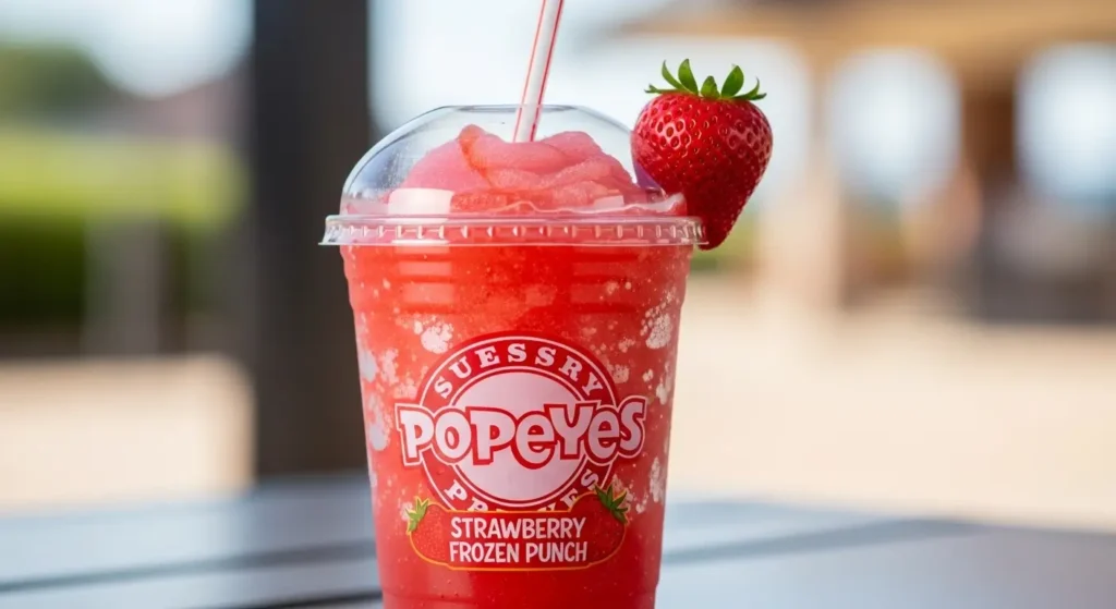 Popeyes Drink Menu