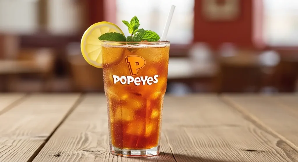 Popeyes Drink Menu