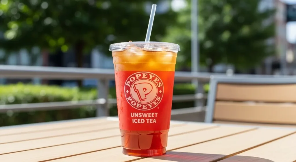 Popeyes Drink Menu