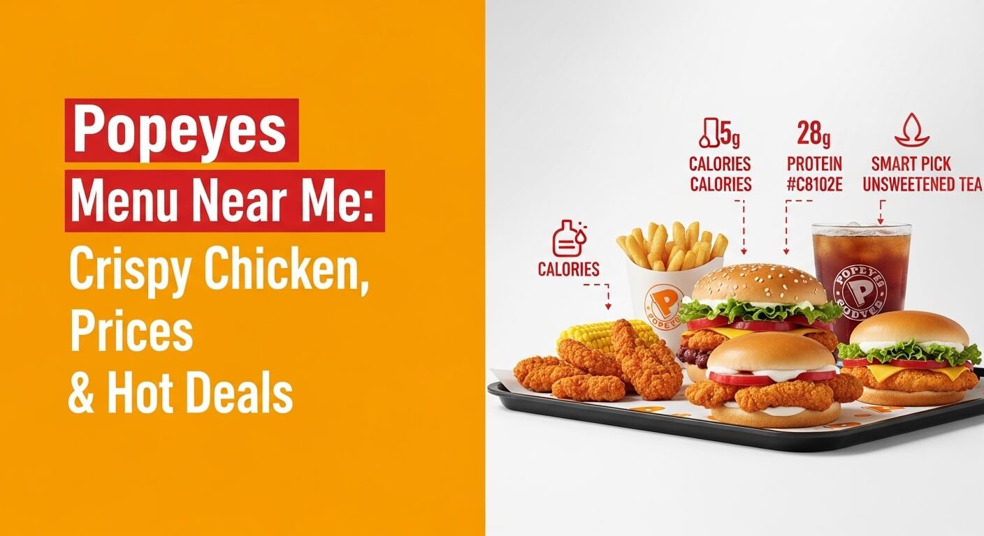 Popeyes Menu Near Me