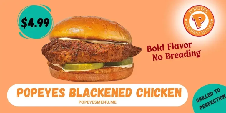 Popeyes Blackened Chicken