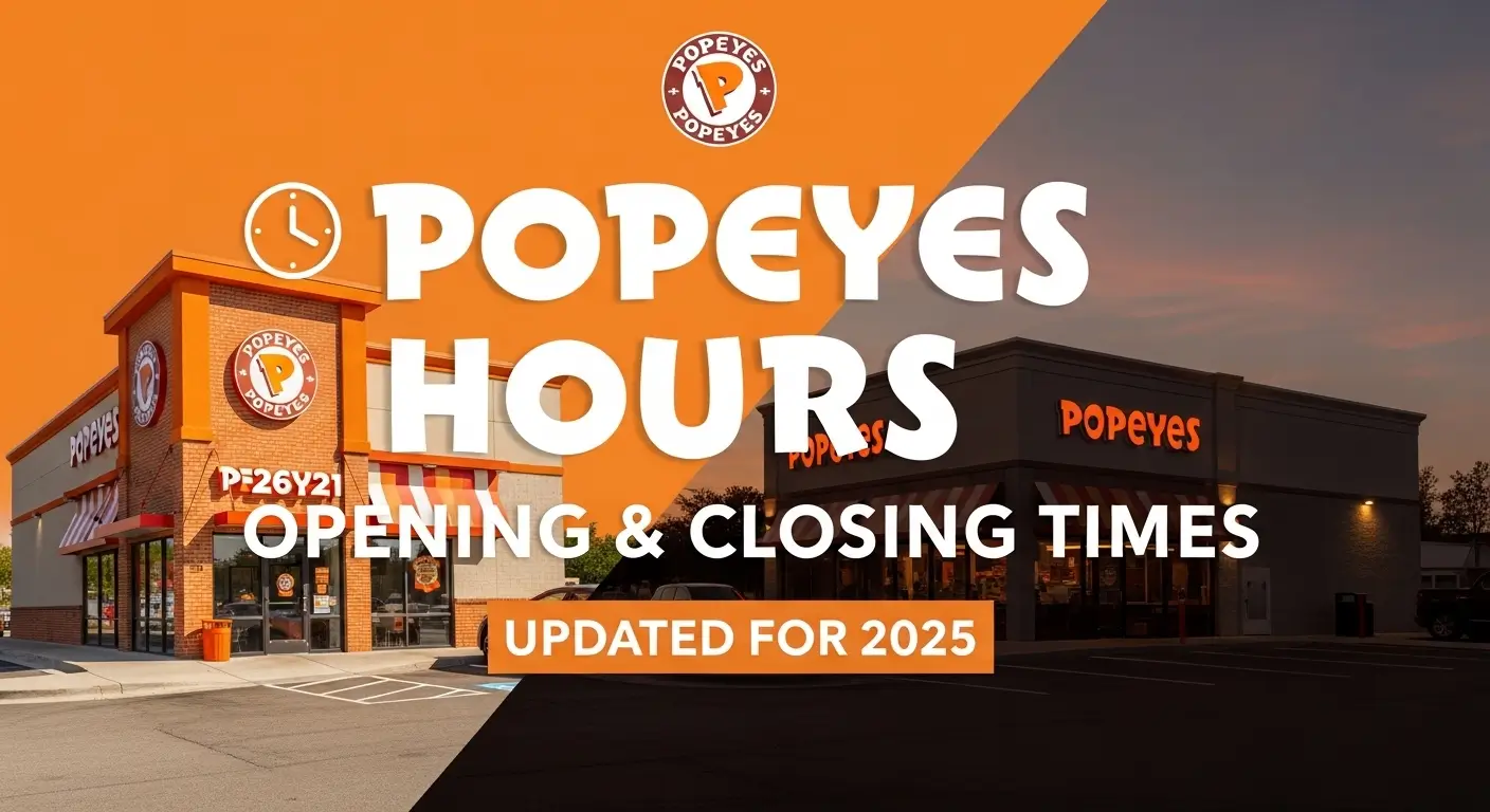 Popeyes Hours