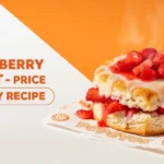 Popeyes Strawberry Biscuit