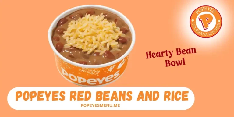 Popeyes Red Beans And Rice